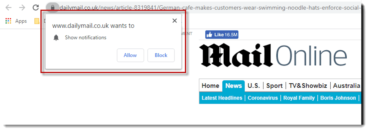 Push notification